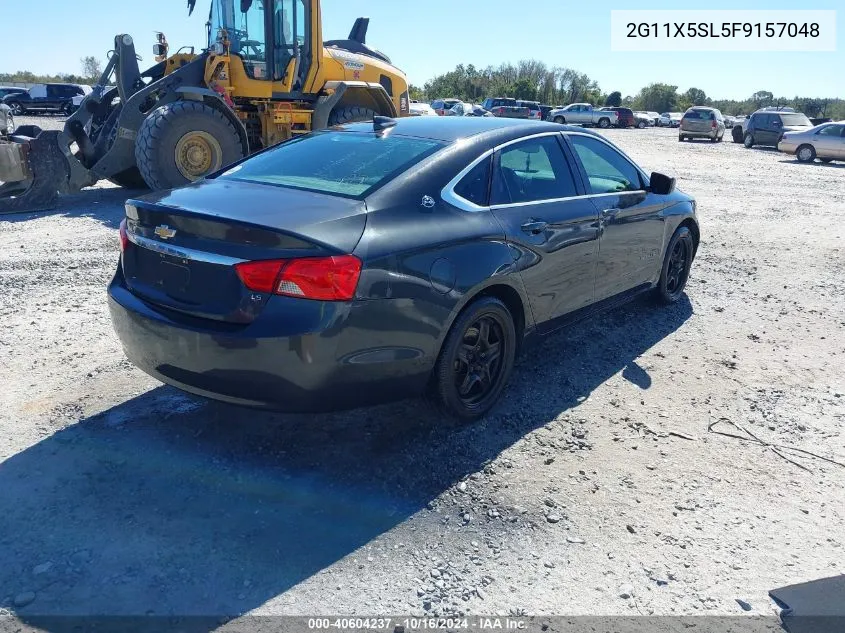 2015 Chevrolet Impala 1Fl VIN: 2G11X5SL5F9157048 Lot: 40604237