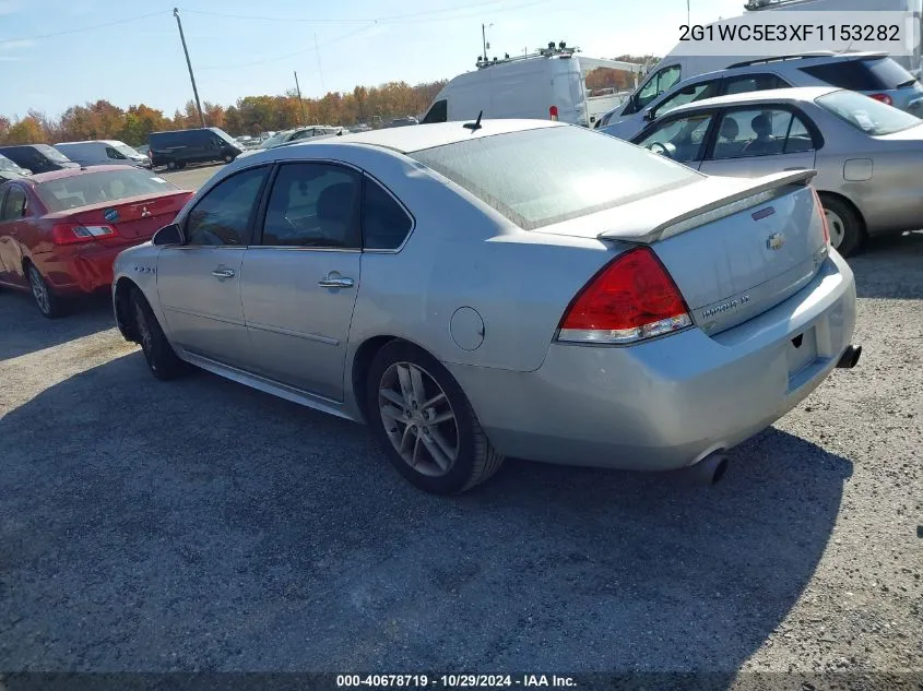 2015 Chevrolet Impala Limited Ltz VIN: 2G1WC5E3XF1153282 Lot: 40678719