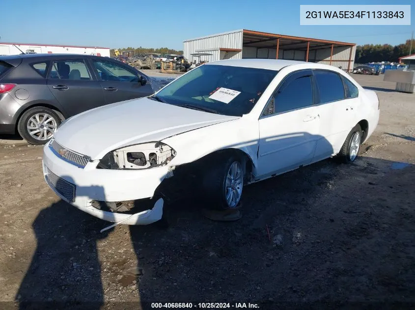 2G1WA5E34F1133843 2015 Chevrolet Impala Limited Ls