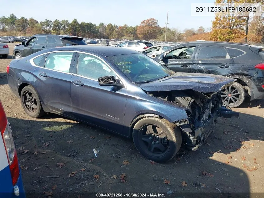 2015 Chevrolet Impala Ls VIN: 2G11Z5SL1F9185682 Lot: 40721258