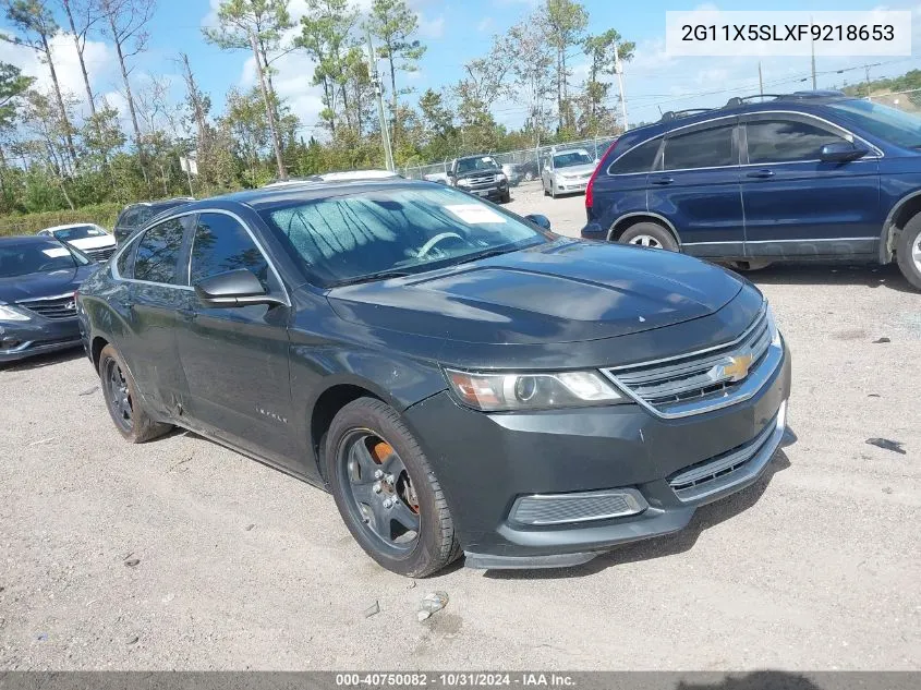 2015 Chevrolet Impala 1Fl VIN: 2G11X5SLXF9218653 Lot: 40750082