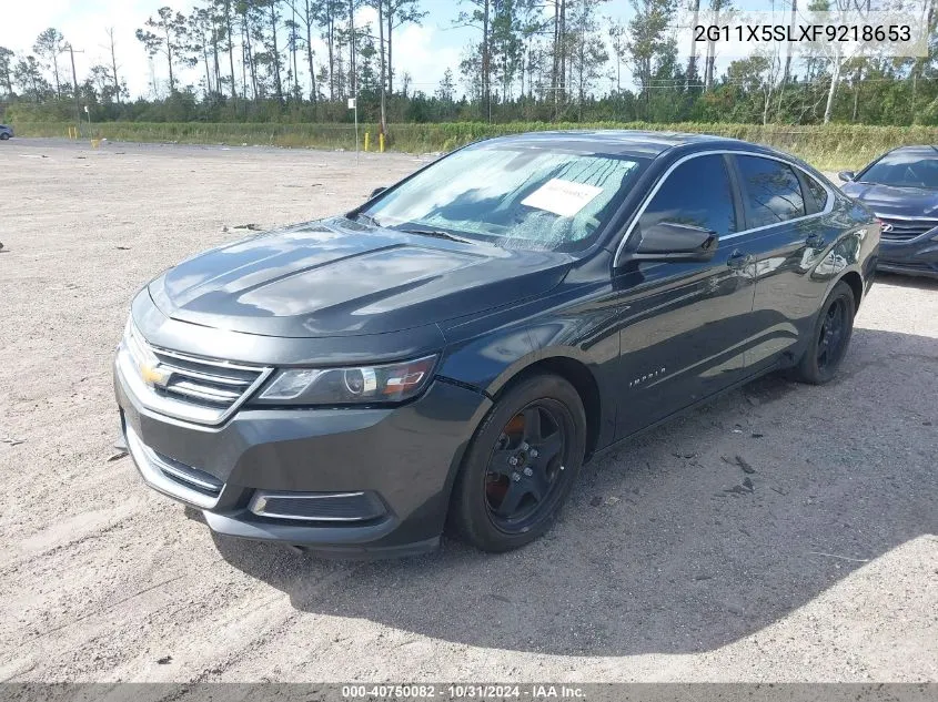 2015 Chevrolet Impala 1Fl VIN: 2G11X5SLXF9218653 Lot: 40750082