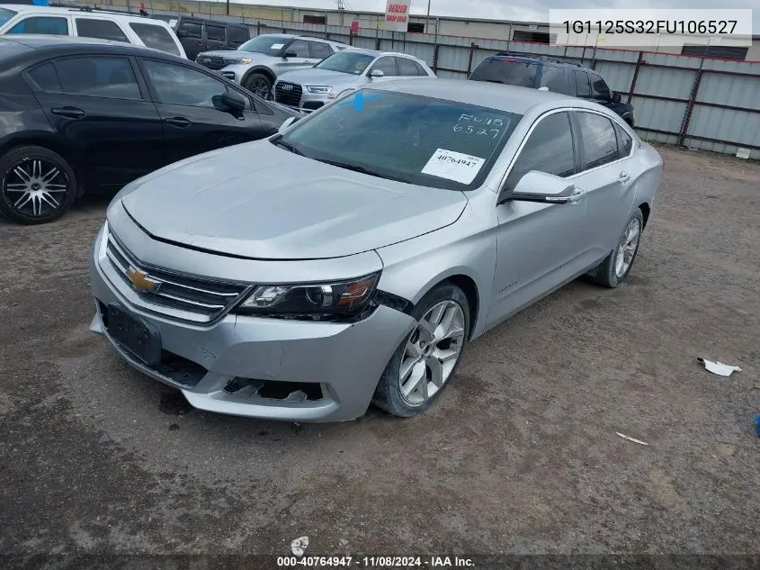 1G1125S32FU106527 2015 Chevrolet Impala 2Lt