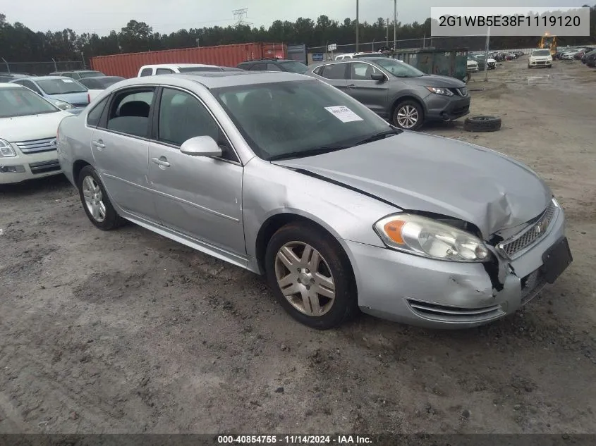 2015 Chevrolet Impala Limited Lt VIN: 2G1WB5E38F1119120 Lot: 40854755