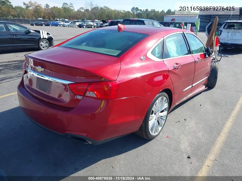 2015 Chevrolet Impala Ltz VIN: 2G1165S38F9276425 Lot: 40875538