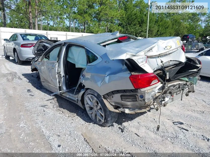 2G1145S31G9121609 2016 Chevrolet Impala Ltz