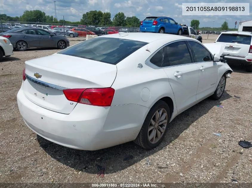 2016 Chevrolet Impala 1Lt VIN: 2G1105SA8G9198813 Lot: 39911583