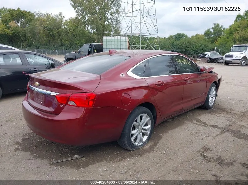 1G1115S39GU162226 2016 Chevrolet Impala 2Lt