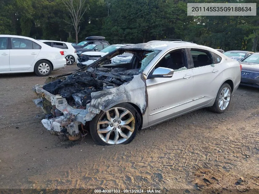 2G1145S35G9188634 2016 Chevrolet Impala 2Lz