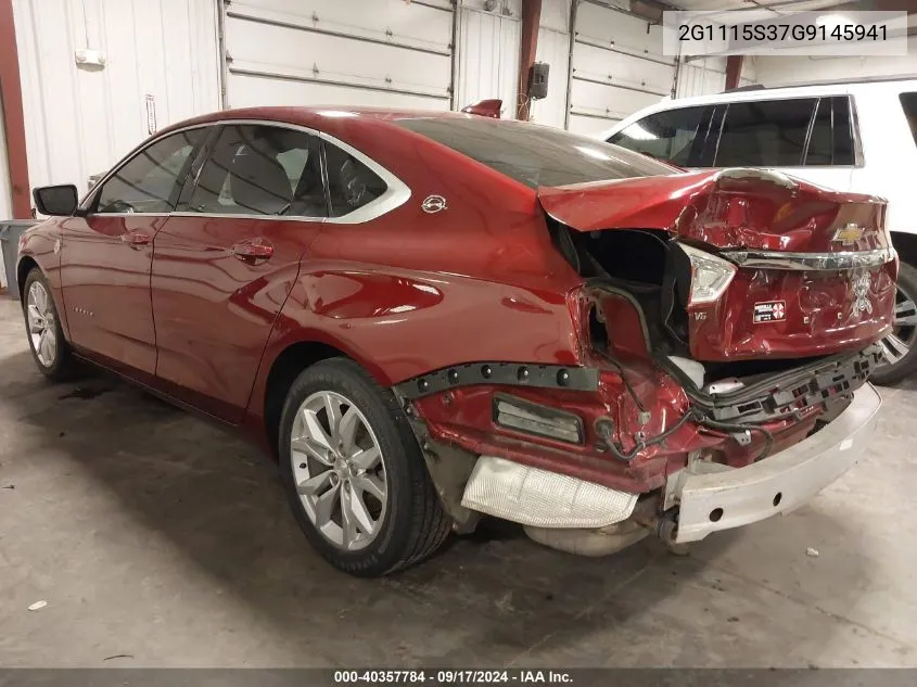 2G1115S37G9145941 2016 Chevrolet Impala 2Lt