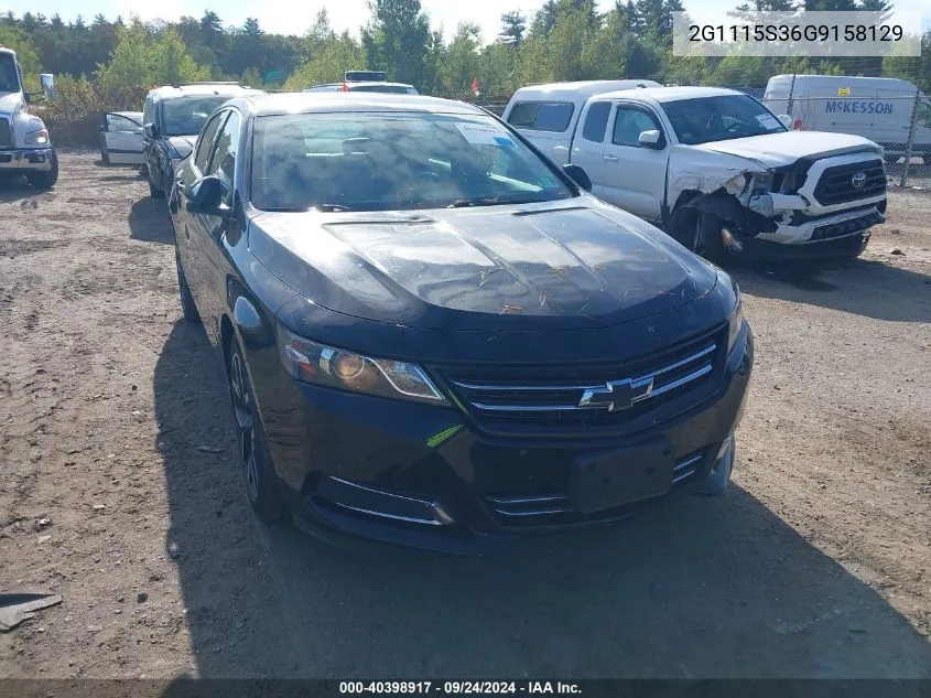 2G1115S36G9158129 2016 Chevrolet Impala 2Lt