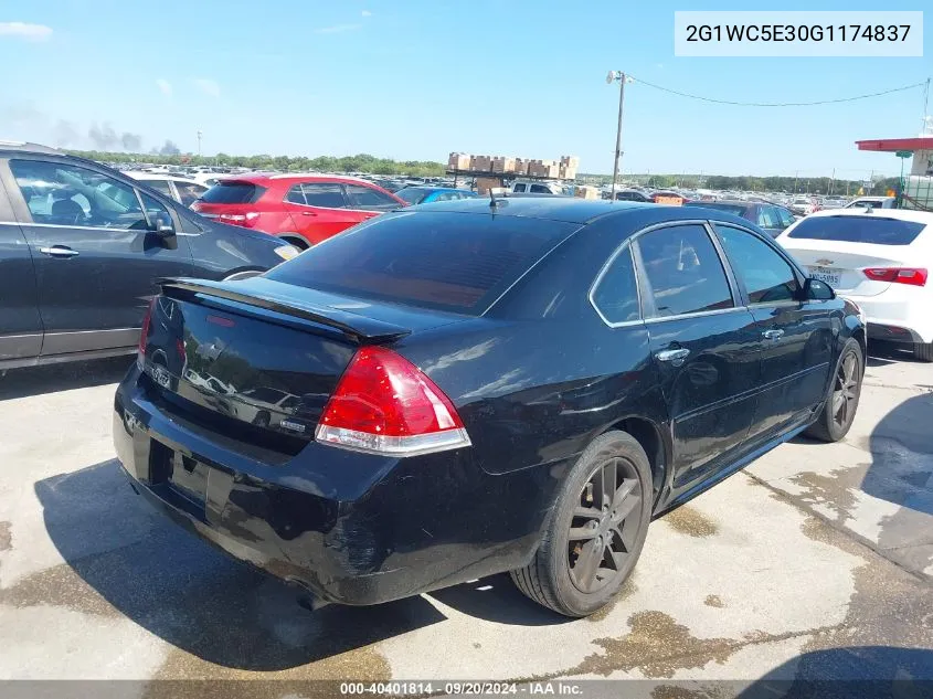 2016 Chevrolet Impala Limited Ltz VIN: 2G1WC5E30G1174837 Lot: 40401814