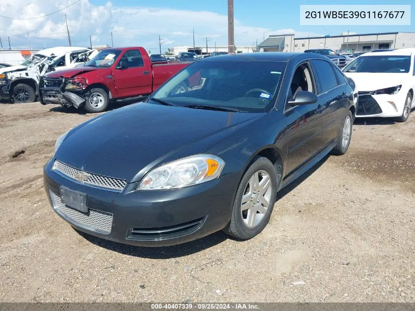 2G1WB5E39G1167677 2016 Chevrolet Impala Limited Lt