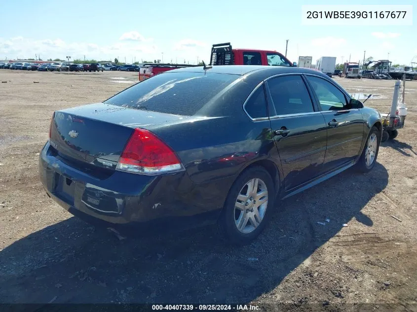 2G1WB5E39G1167677 2016 Chevrolet Impala Limited Lt