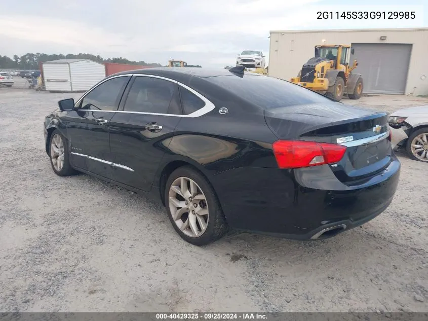 2G1145S33G9129985 2016 Chevrolet Impala 2Lz