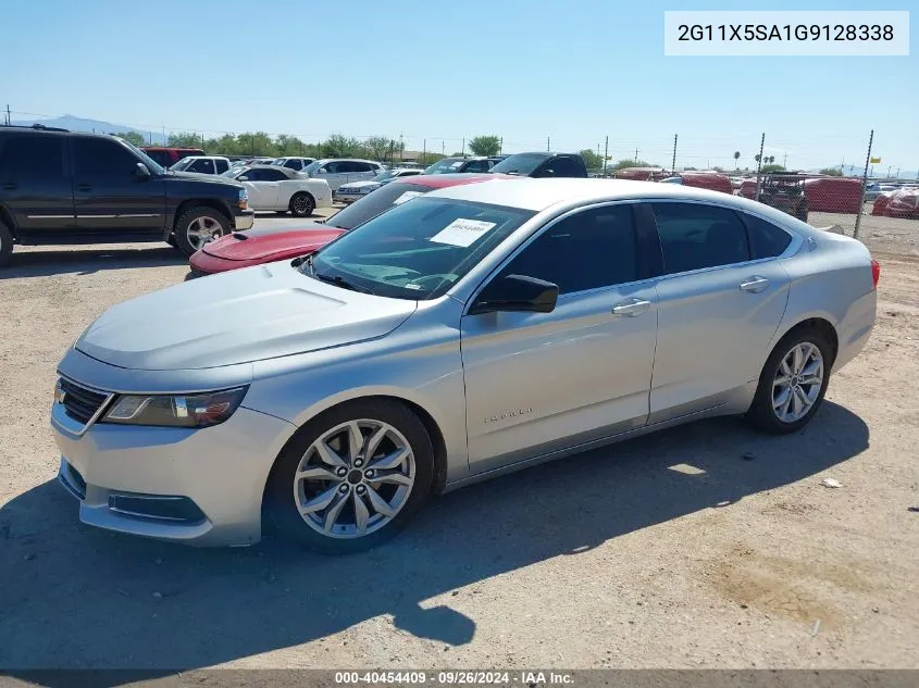 2016 Chevrolet Impala 1Fl VIN: 2G11X5SA1G9128338 Lot: 40454409