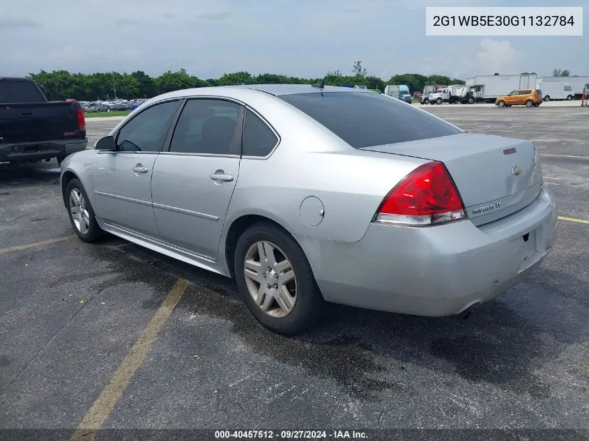 2016 Chevrolet Impala Limited Lt VIN: 2G1WB5E30G1132784 Lot: 40457512