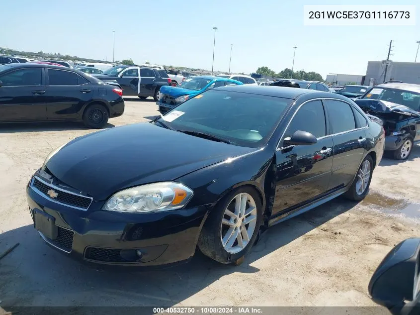 2G1WC5E37G1116773 2016 Chevrolet Impala Limited Ltz