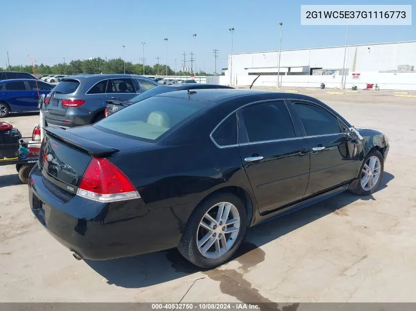 2016 Chevrolet Impala Limited Ltz VIN: 2G1WC5E37G1116773 Lot: 40532750