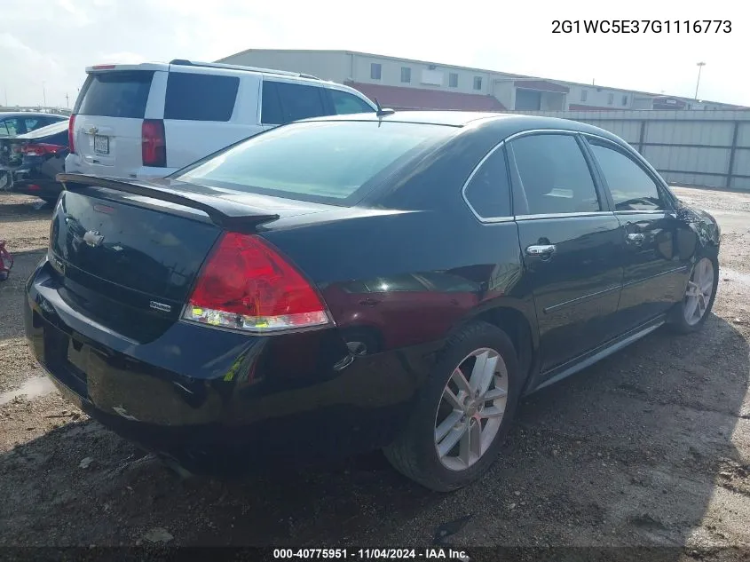 2016 Chevrolet Impala Limited Ltz VIN: 2G1WC5E37G1116773 Lot: 40775951