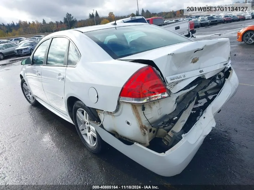 2016 Chevrolet Impala Limited Lt VIN: 2G1WB5E37G1134127 Lot: 40885164