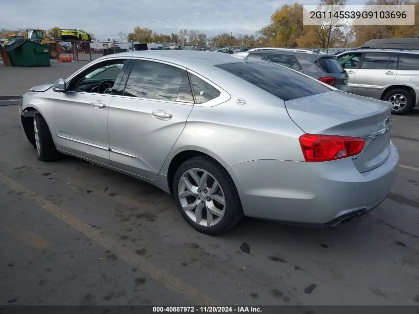 2016 Chevrolet Impala 2Lz VIN: 2G1145S39G9103696 Lot: 40887972