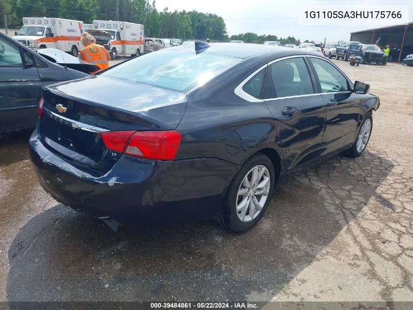 1G1105SA3HU175766 2017 Chevrolet Impala 1Lt