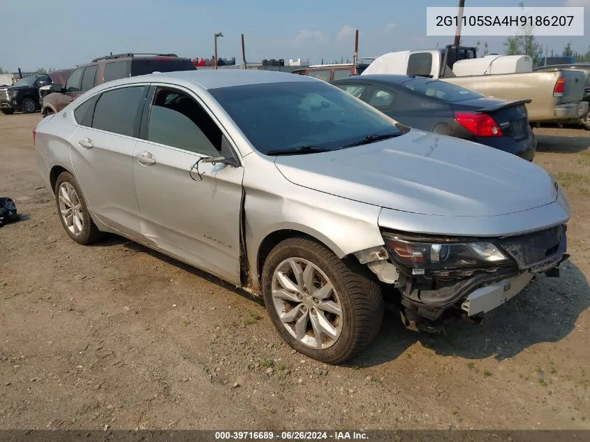 2G1105SA4H9186207 2017 Chevrolet Impala 1Lt