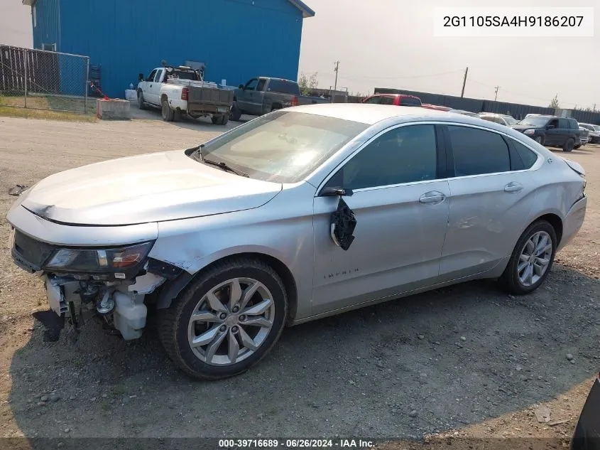 2017 Chevrolet Impala 1Lt VIN: 2G1105SA4H9186207 Lot: 39716689