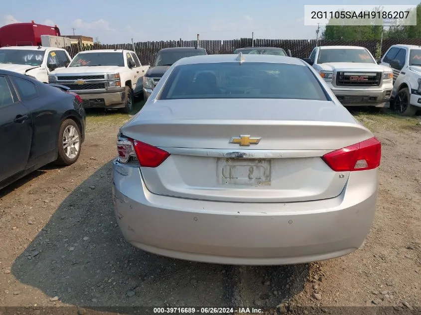 2G1105SA4H9186207 2017 Chevrolet Impala 1Lt