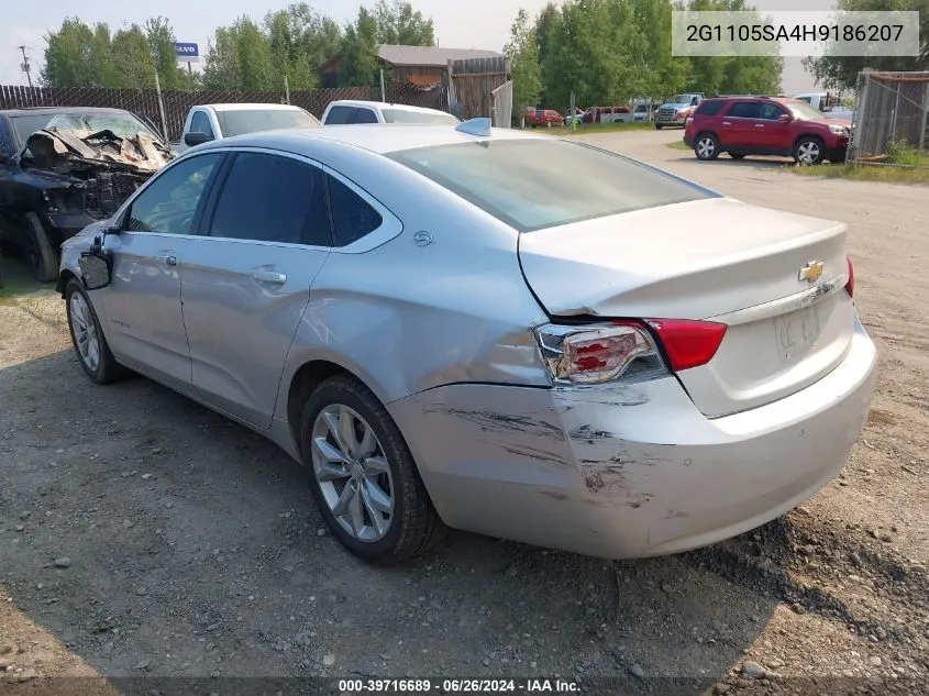 2017 Chevrolet Impala 1Lt VIN: 2G1105SA4H9186207 Lot: 39716689