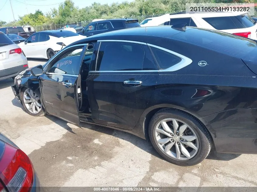 2G1105S34H9133282 2017 Chevrolet Impala 1Lt