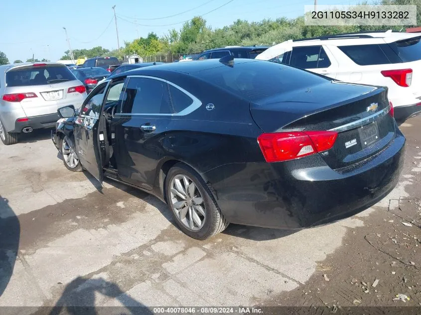 2G1105S34H9133282 2017 Chevrolet Impala 1Lt