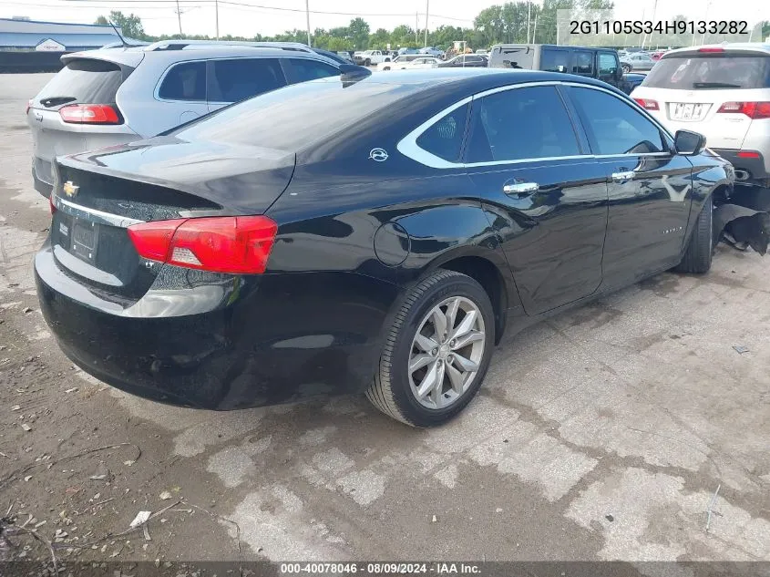 2G1105S34H9133282 2017 Chevrolet Impala 1Lt