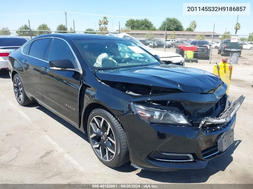 2G1145S32H9186857 2017 Chevrolet Impala 2Lz