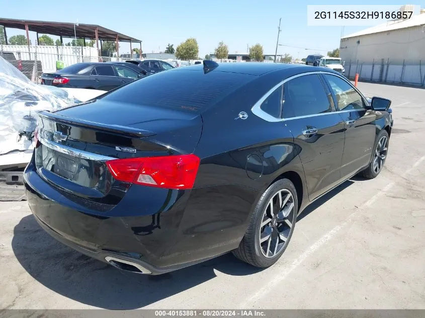 2G1145S32H9186857 2017 Chevrolet Impala 2Lz