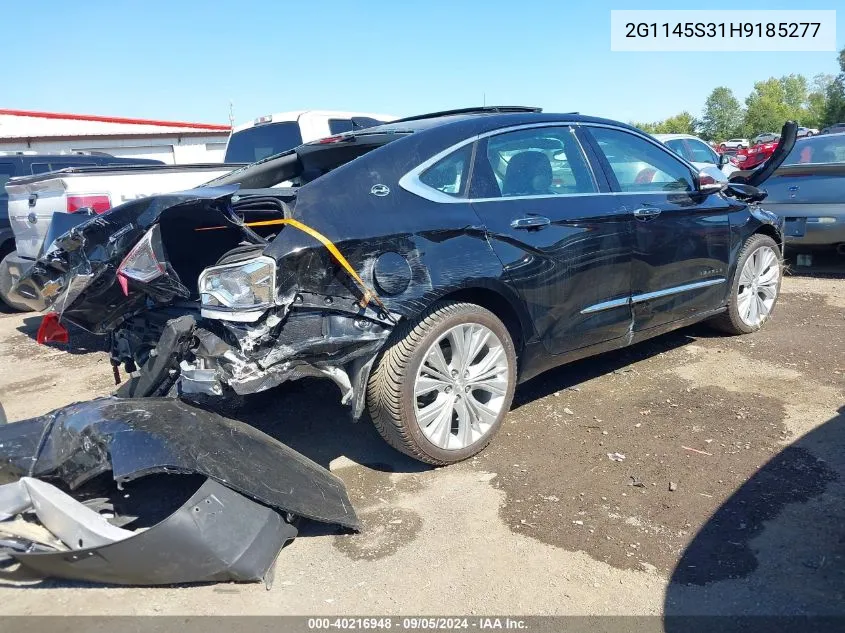 2G1145S31H9185277 2017 Chevrolet Impala 2Lz