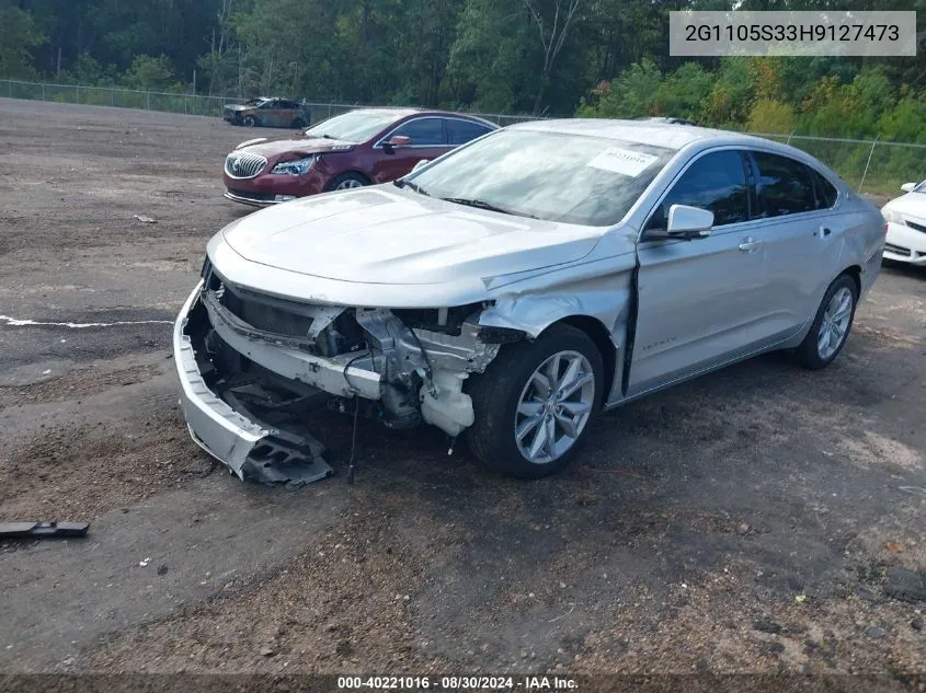 2017 Chevrolet Impala 1Lt VIN: 2G1105S33H9127473 Lot: 40221016