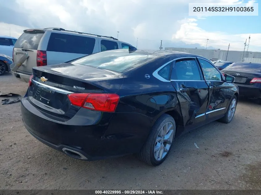 2G1145S32H9100365 2017 Chevrolet Impala 2Lz