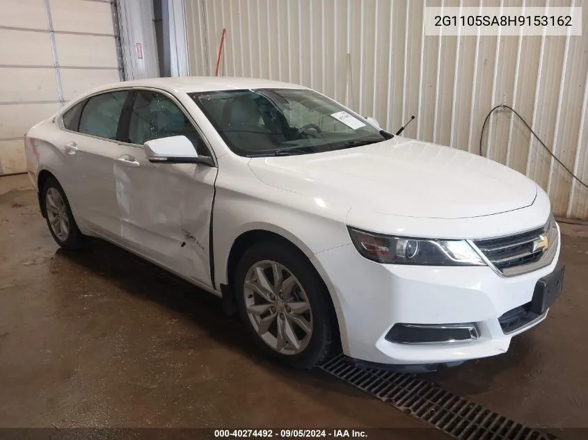 2G1105SA8H9153162 2017 Chevrolet Impala 1Lt