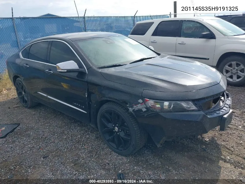 2G1145S35H9191325 2017 Chevrolet Impala Premier