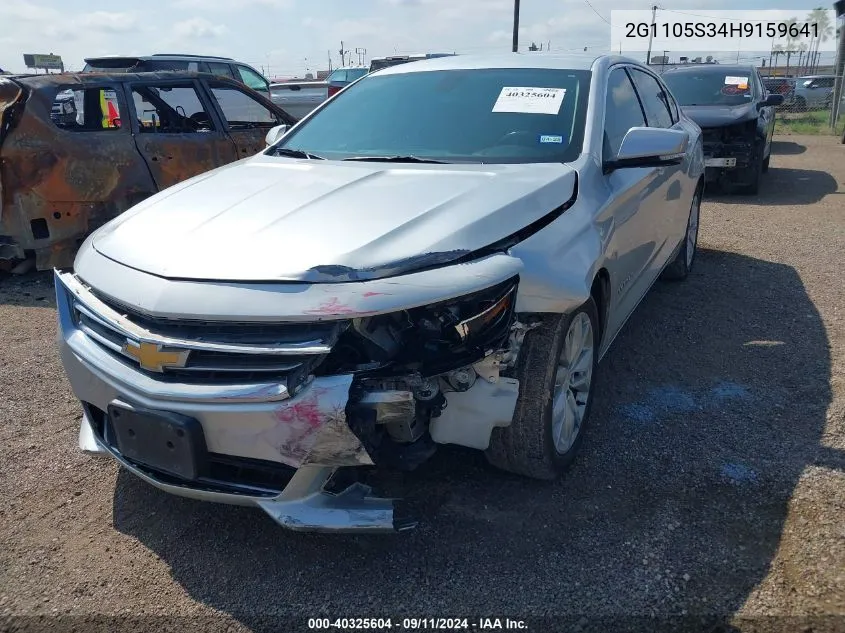 2017 Chevrolet Impala Lt VIN: 2G1105S34H9159641 Lot: 40325604