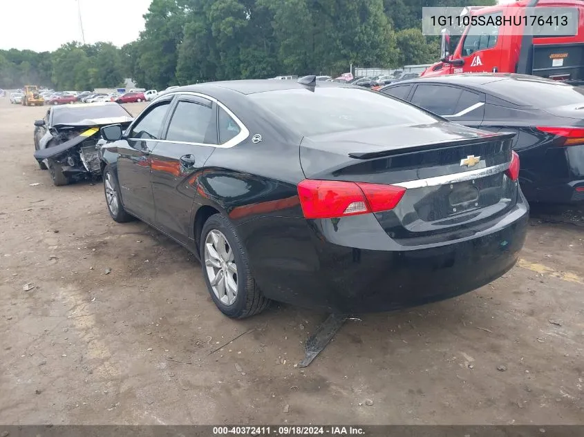 1G1105SA8HU176413 2017 Chevrolet Impala 1Lt