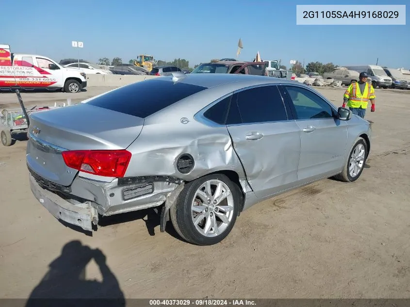 2017 Chevrolet Impala 1Lt VIN: 2G1105SA4H9168029 Lot: 40373029