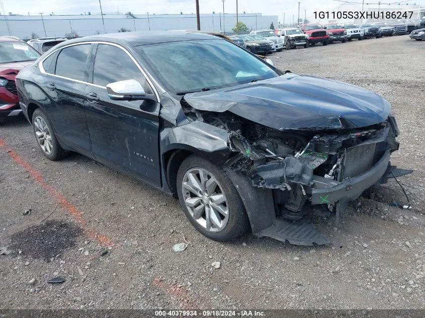 1G1105S3XHU186247 2017 Chevrolet Impala 1Lt