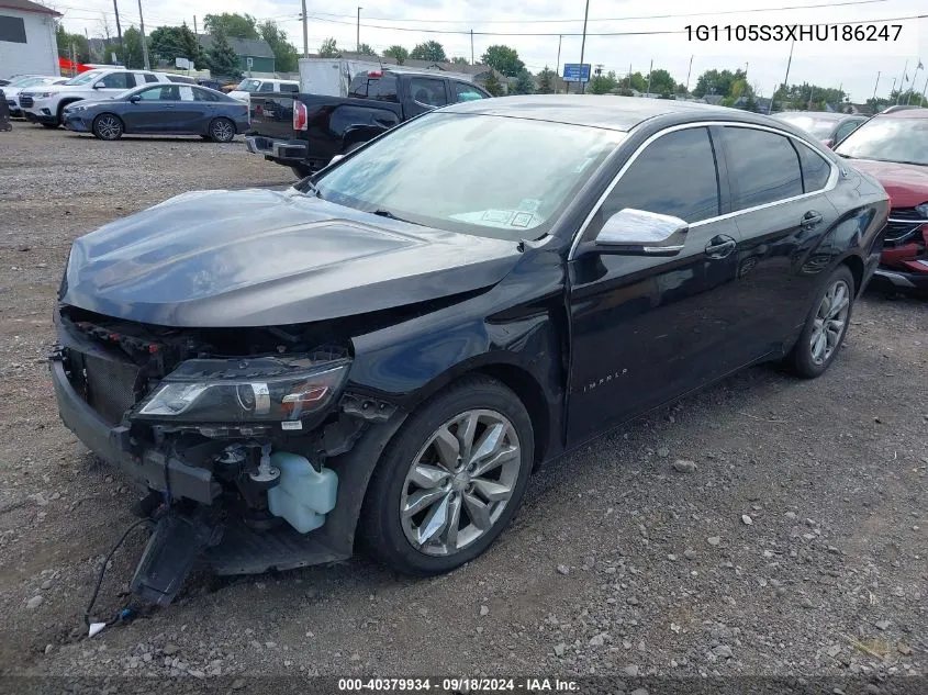 1G1105S3XHU186247 2017 Chevrolet Impala 1Lt