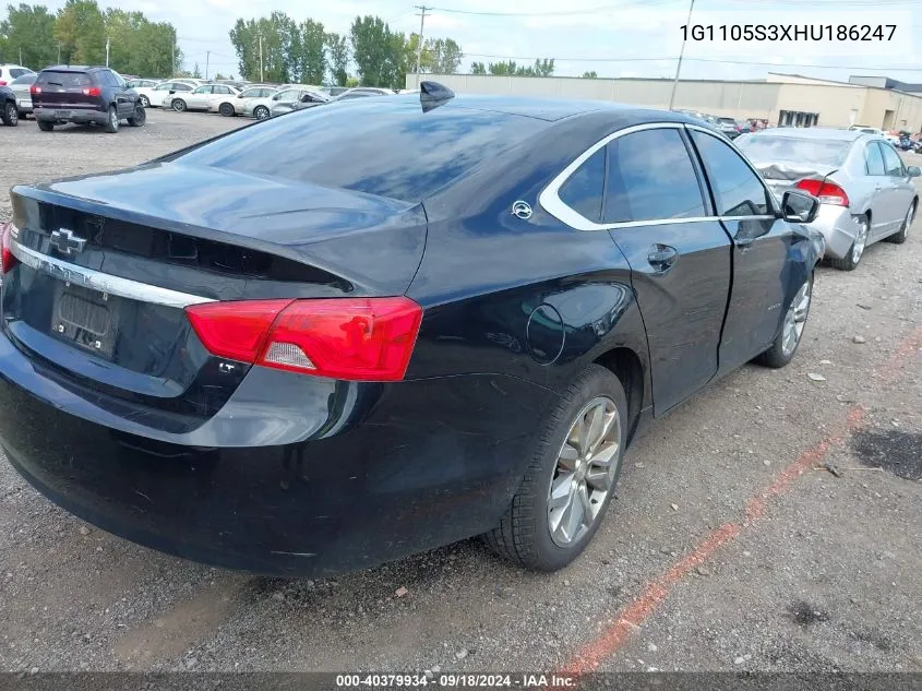 1G1105S3XHU186247 2017 Chevrolet Impala 1Lt