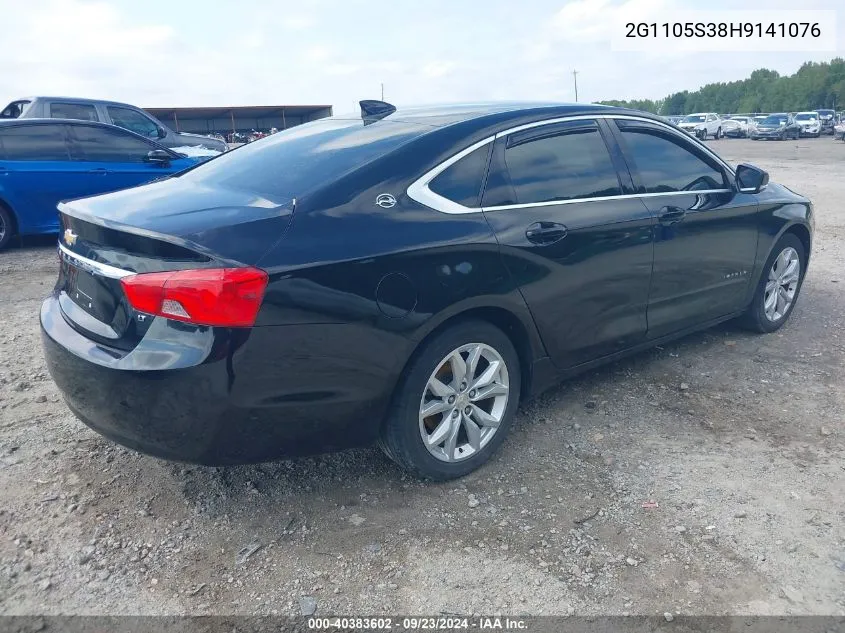 2G1105S38H9141076 2017 Chevrolet Impala 1Lt