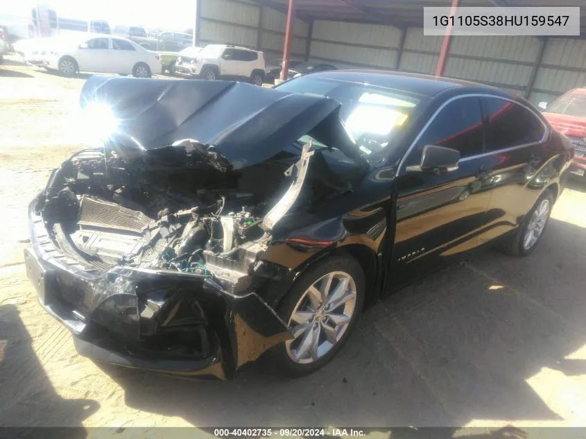 1G1105S38HU159547 2017 Chevrolet Impala 1Lt