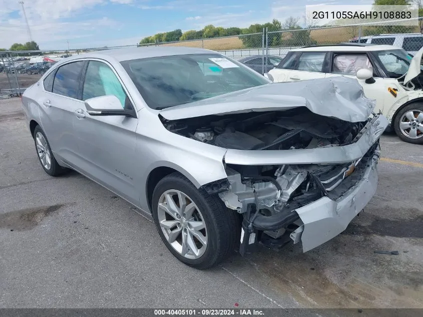 2G1105SA6H9108883 2017 Chevrolet Impala Lt